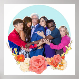 Poster o elenco do bom lugar