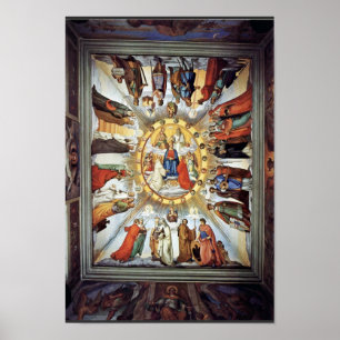 Pôster O Empyrean e as figuras dos oito céus