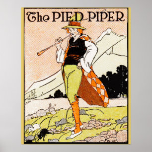 Poster O Enfermeiro Infantil de Piper Pied