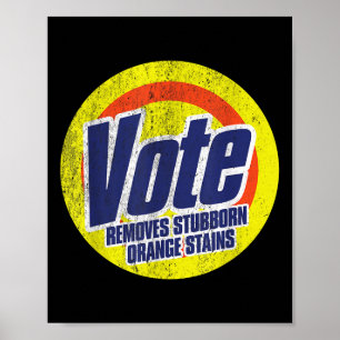Poster O Engraçado Voto Elimina Anticorpos De Laranja Nór