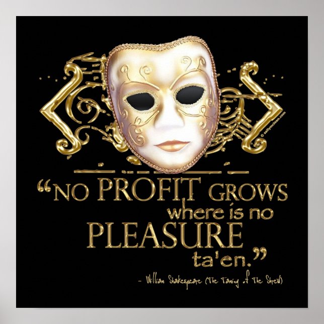 Pôster O Enquadramento da Cotação Shrew (Versão Dourada) (Frente)