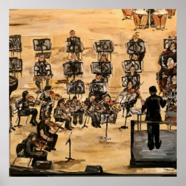 Poster "O ensaio" em acrílico