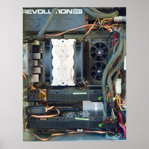 Pôster O equipamento informático