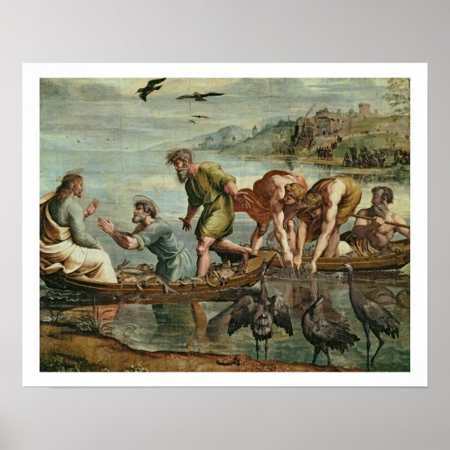 Poster O Esboço Miraculoso dos Peixes (desenho animado pa (Frente)