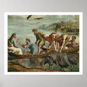 Poster O esboço miraculoso dos peixes (desenhos animados