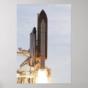 Pôster O esforço do vaivém espacial tira 2