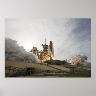 Poster O esforço do vaivém espacial tira 3