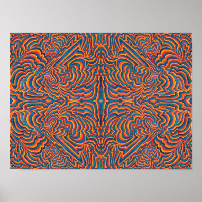 Poster O espaço entre o mundo e a Terra (Frente)