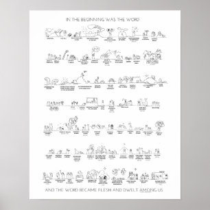 Poster O espaço temporal do antigo testamento ao cristo