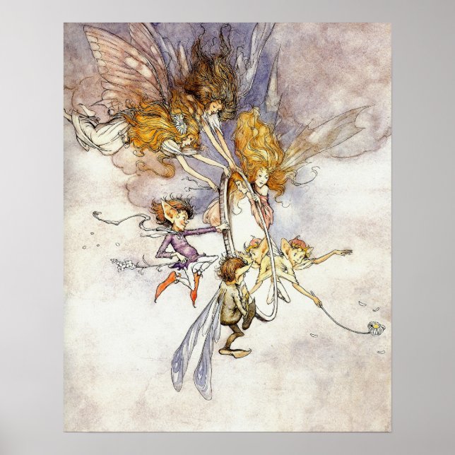 Poster "O Espelho Mágico" (Frente)