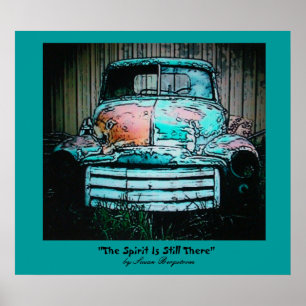 Pôster "O Espírito Ainda Está Lá", por Susan...