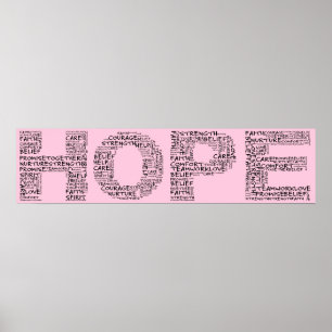 Pôster O Espírito da Esperança (Texto Negra)