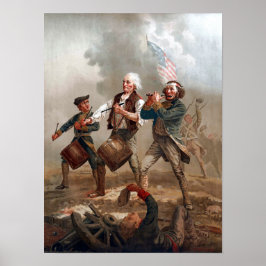 Poster O Espírito de 76 por Archibald MacNeal Willard