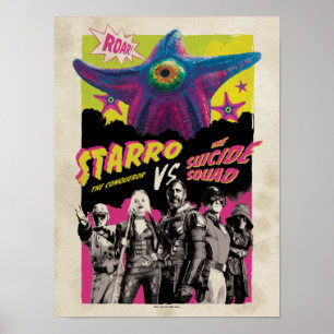 Poster O Esquadrão Suicida Starro Vs Esquadrão Suicid