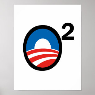 Pôster O esquadrou o termo de Obama em segundo