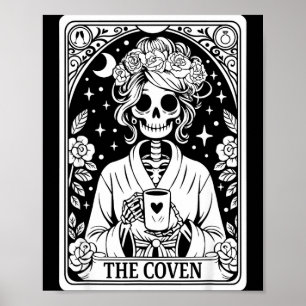 Poster O esqueleto do casamento da coven da despedida de