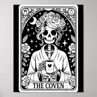 Poster O esqueleto do casamento da coven da despedida de