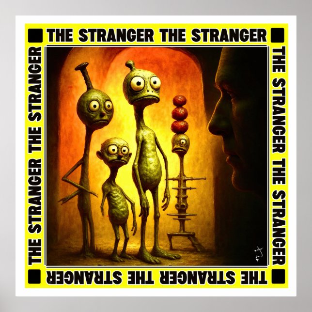 Poster O Estranho | Coleção LIKE You (Frente)