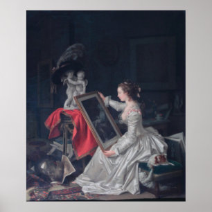 Poster O Estudante Atentivo - Fragonard