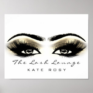 Poster O estúdio branco da beleza da composição chicot