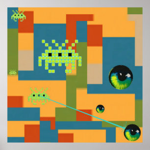 Poster O Excelente do jogo de vídeo de 1983