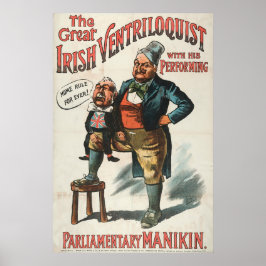 Poster O Excelente Irish Ventriloquist