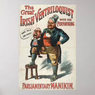 Poster O Excelente Irish Ventriloquist