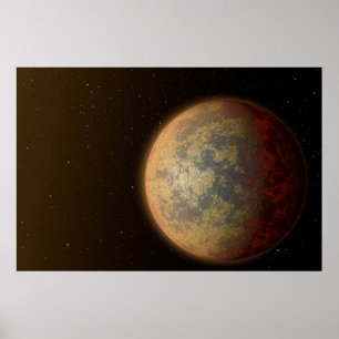 Poster O Exoplaneta Quente Rocky Hd 219134 B.