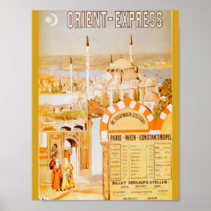 Poster O Expresso do Oriente de Paris