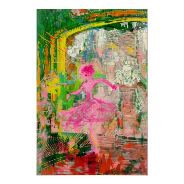 Pôster O Falador - Caos do Balé Neon (Frente)