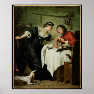 Poster O Falcão, das Fábulas de Fontaine