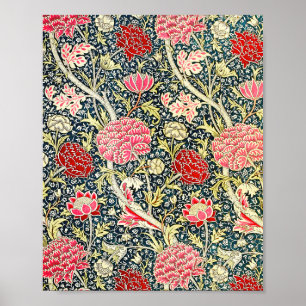 Poster O famoso padrão Cray de William Morris
