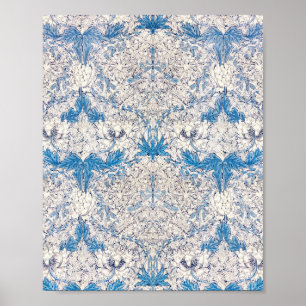 Poster O famoso padrão Honeysuckle de William Morris