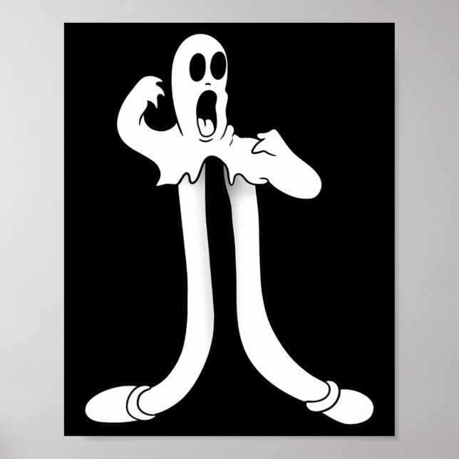 Poster O Fantasma Palhaço Dividiu O Trabalho Negra (Frente)