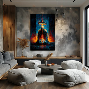 Poster O Fardo da Coroa – Expressionista Monumental