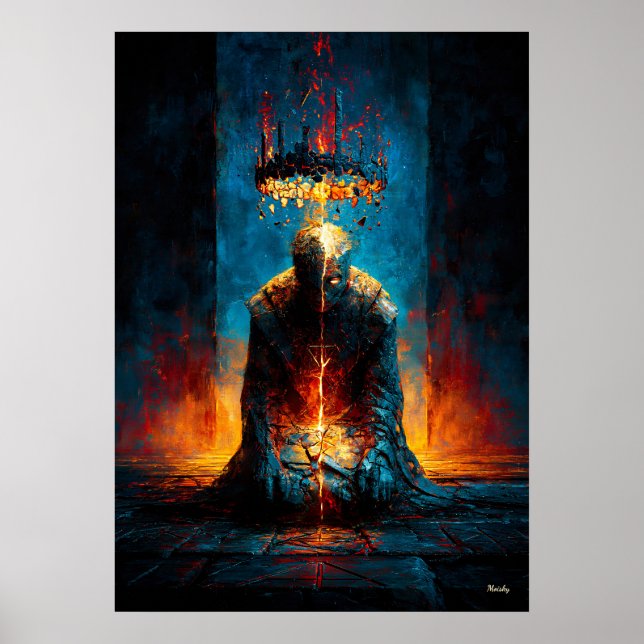 Poster O Fardo da Coroa – Expressionista Monumental (Frente)