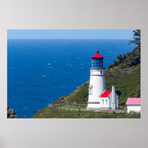 Poster O Farol De Cabeça Heceta Próximo A Florença
