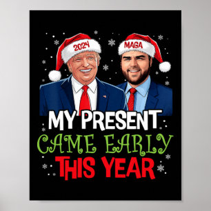 Poster O Feliz Natal Chegou No Início Deste Ano 2024 1