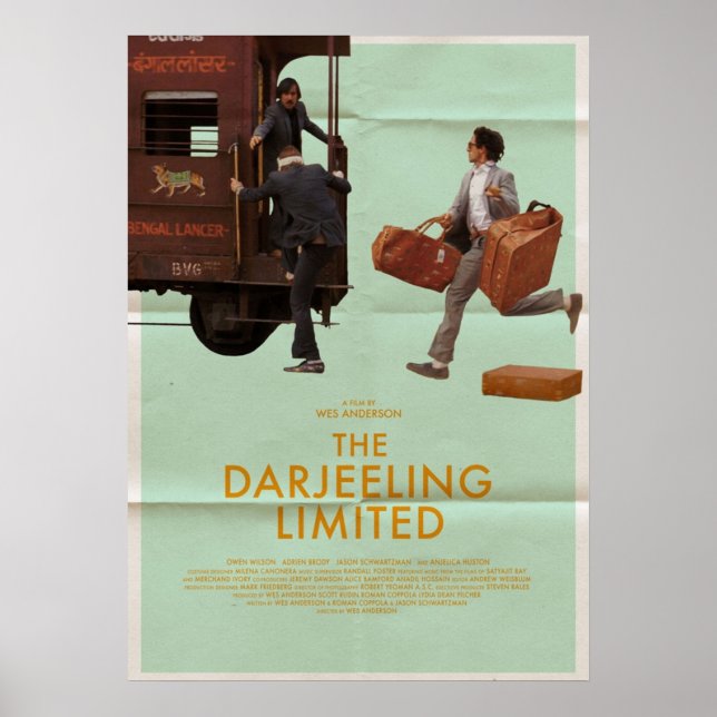 Poster O filme Darjeeling Limited AltPoster (Frente)