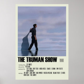 Poster O filme de arte do Alternativo Truman Show Grande