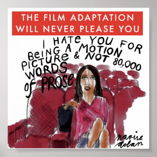 Poster O filme do livro nunca te agradará