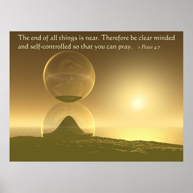 Poster O fim... (Frente)