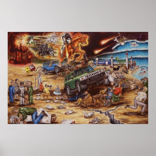 Pôster O Fim dos Dias (Frente)