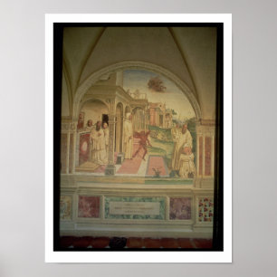 Pôster O Flagellation de St. Benedict, da vida de