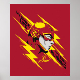 Poster O Flash   Toda a minha vida que tenho estado a cor