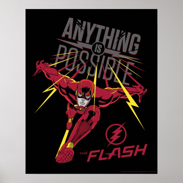 Poster O Flash | "Tudo É Possível" (Frente)