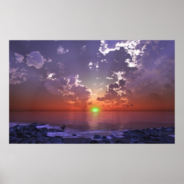 Pôster O Flash Verde (Frente)