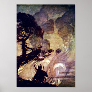 Pôster O fogo de Brunhilde