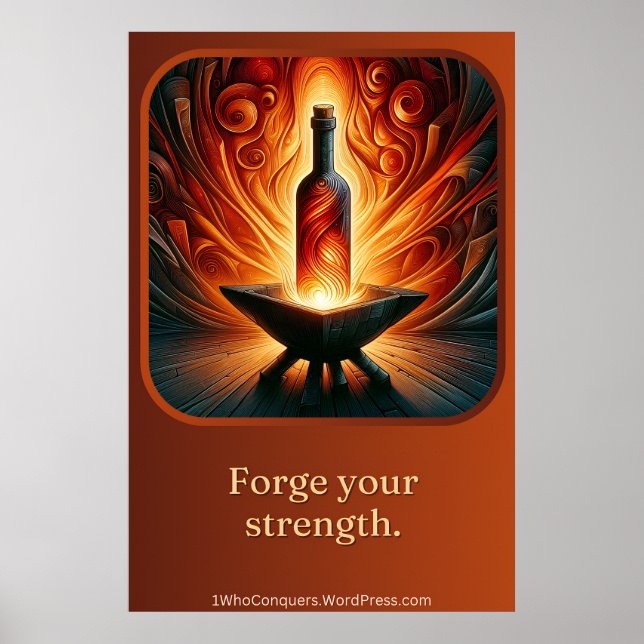 Poster O Fogo Que Te Molda (Frente)