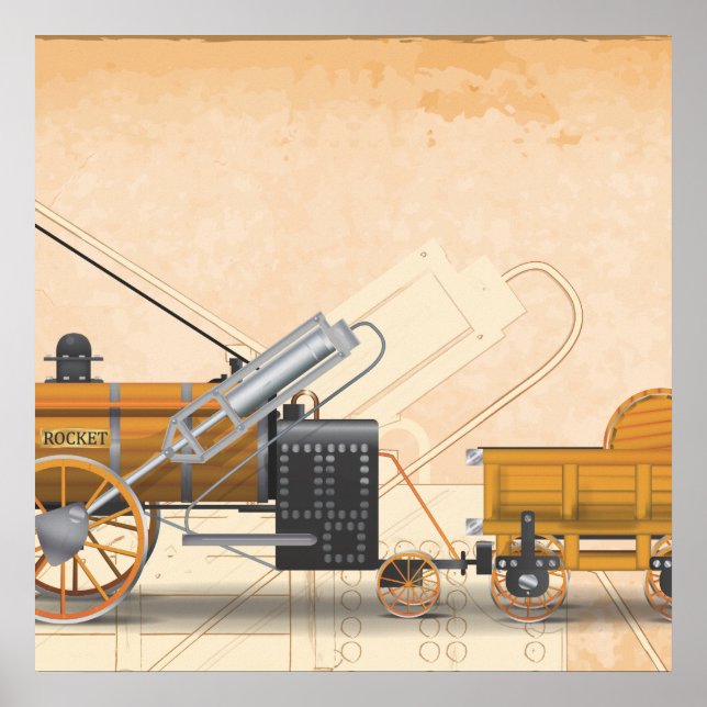 Poster O Foguete (Frente)